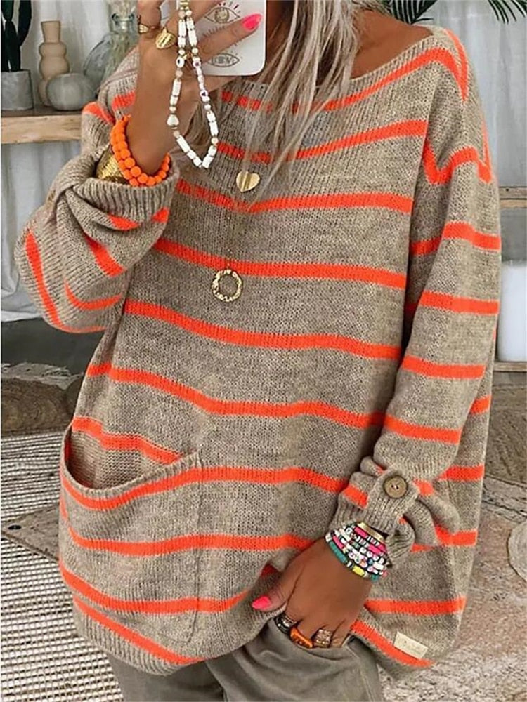 Enhanced Product Title: Zia™ Women's Cozy Knit Pullover Sweater - Stylish & Comfortable Strickpullover for All Seasons 

This title includes relevant keywords and phrases that potential customers might search for, while also highlighting the product's fea
