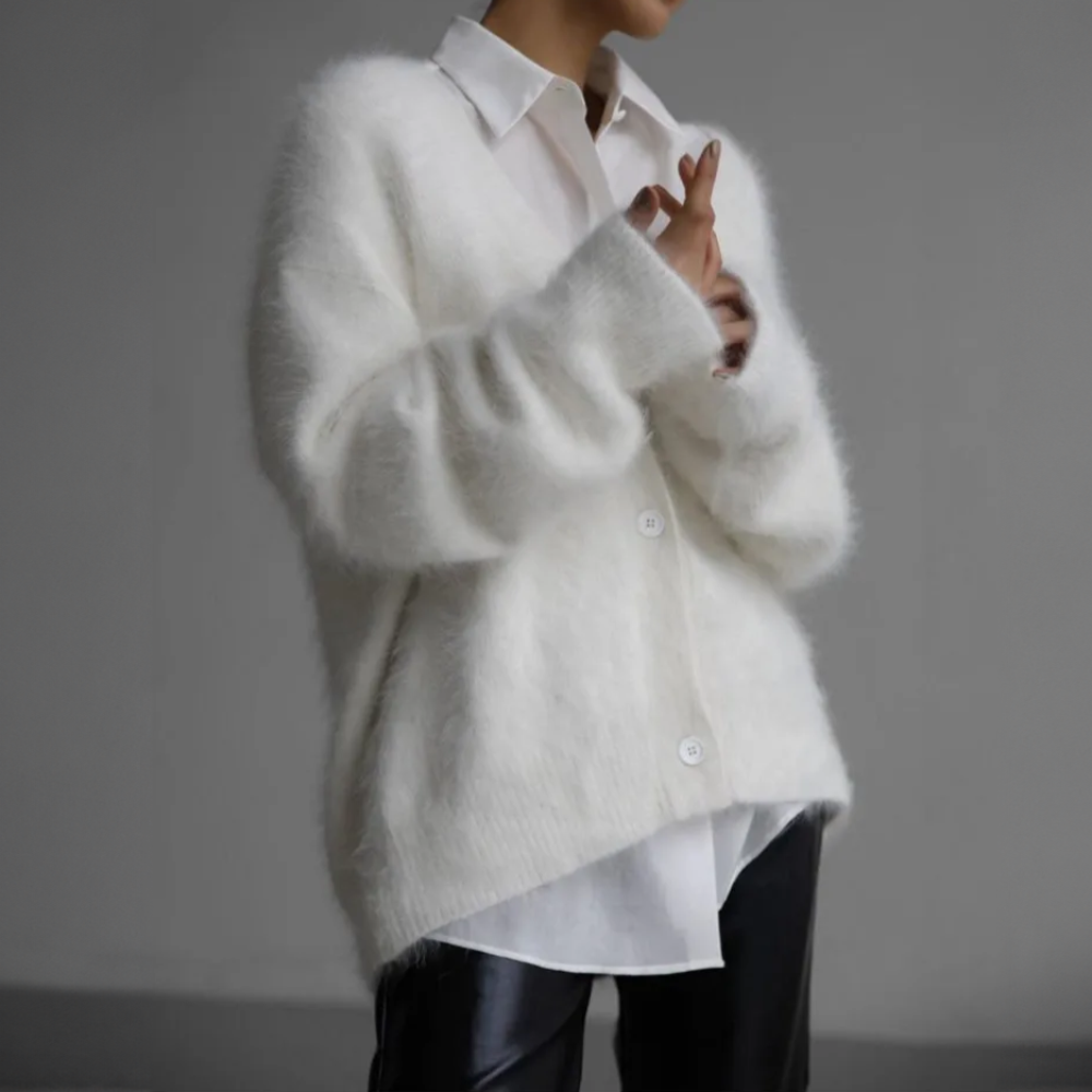 Noelia – Women's Cashmere Cardigan Autumn Magic