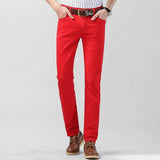 Milano – Colorful Men's Pants – Red