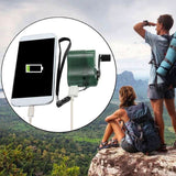 BowLift | Portable Hand Crank Emergency Charger with USB & LED