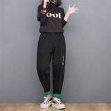 Wide-Leg Oversized Ankle-Length Jeans for Fall - Trendy & Comfortable Women's Denim