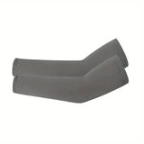 Unisex Cooling Arm Sleeves – UPF 50+ UV Protection, Ice Silk & Breathable Stretch