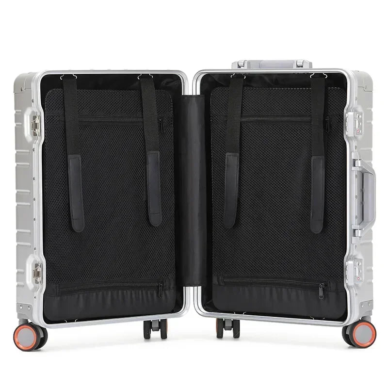 Aluminum-Magnesium Travel Suitcase - Oslo