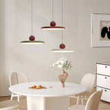 Nordic Flying Saucer Pendant Light | LED Cream-Style Ceiling Lamp