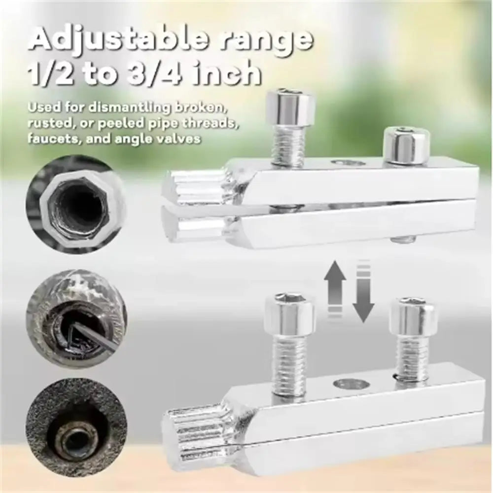 Screw Extractor Set – Hardened Steel, 4-Point & 6-Point Damaged Screw Removal