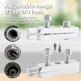 Screw Extractor Set – Hardened Steel, 4-Point & 6-Point Damaged Screw Removal