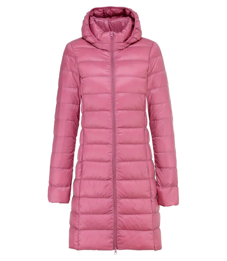 Enhanced Product Title: **Sarah™ - Ultraleichte Lange Jacke für Damen | Atmungsaktive, Wasserabweisende Outdoor-Jacke in Trendfarben** 

This title includes relevant keywords and details that can improve visibility and attract potential customers.