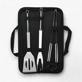 Optimized Product Title: **Edelstahl Grillbesteck Set mit Tragetasche – 3-teilig & 5-teilig – Hochwertiges BBQ Zubehör für Grillliebhaber** 

This title includes relevant keywords for better visibility while highlighting the product's features and appeal.