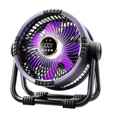 Camping Fan with 20,000mAh Battery, LED Light & Remote Control - WindMate