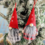 Plush Christmas Gnomes with Jingle Bells and Holly – Buffalo Check Set