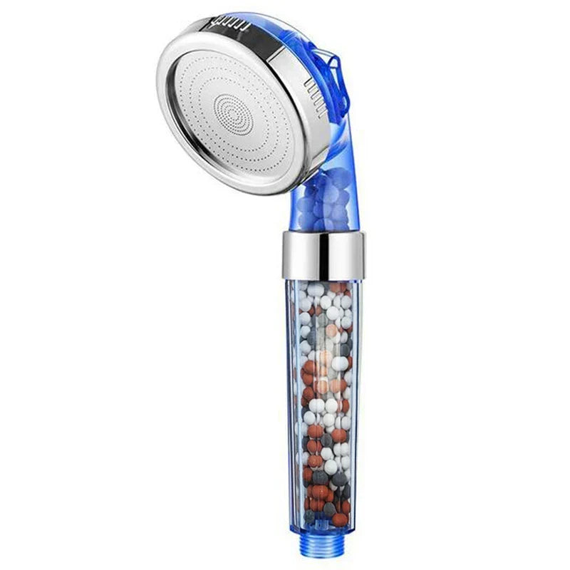 AquaGlow – High-Pressure Water-Saving Showerhead with Filter
