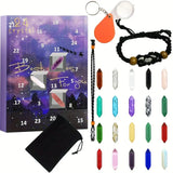 Gemstone Advent Calendar for Kids – 24 Natural Crystals
