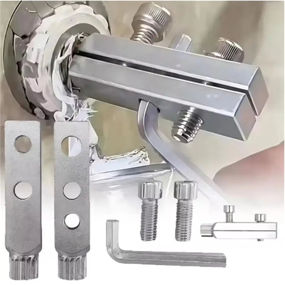 Screw Extractor Set – Hardened Steel, 4-Point & 6-Point Damaged Screw Removal