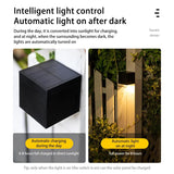 Solar LED Wall Light – RGB Color Change, Cordless & Outdoor Waterproof