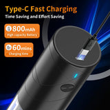 Salt Pepper Grinder Electric Rechargeable LED Light