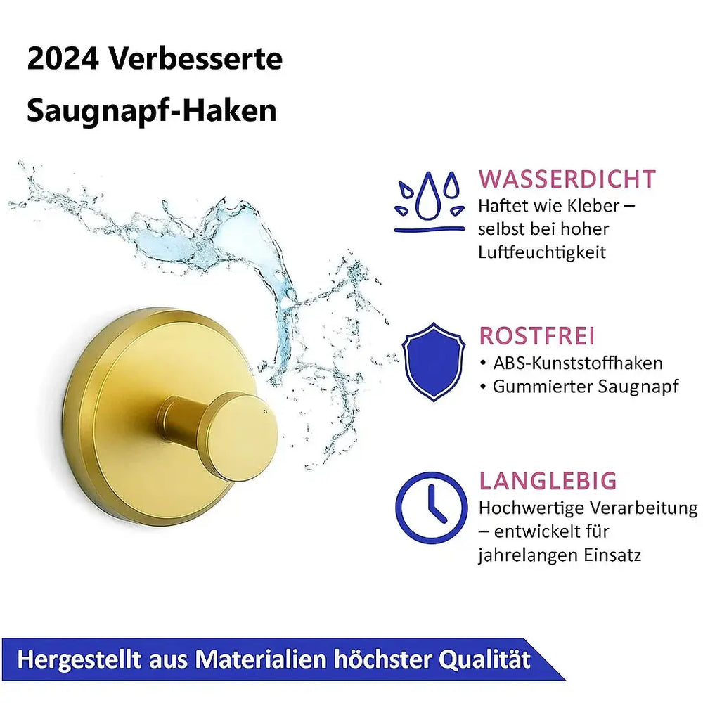 Saughaken für Kränze & Deko – Starker Halt ohne Bohren, 2er-Set – Ideal für Wand- und Fensterdekoration