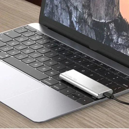 External Hard Drive Portable SSD – USB 3.2, Fast Storage & Slim Design