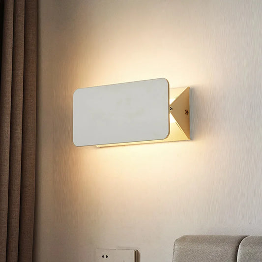 LED Wall Lamp – Minimalist Design, Aluminium-Acrylic Build & Multiple Sizes