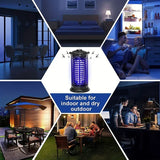 UV LED Insect Trap – 360° Attraction, Chemical-Free & Indoor/Outdoor Use