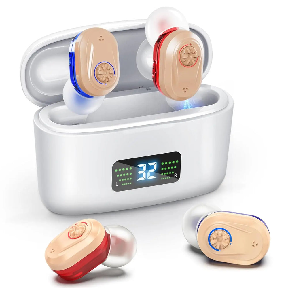 Wireless Mini Hearing Aid with Noise Reduction - HearMax
