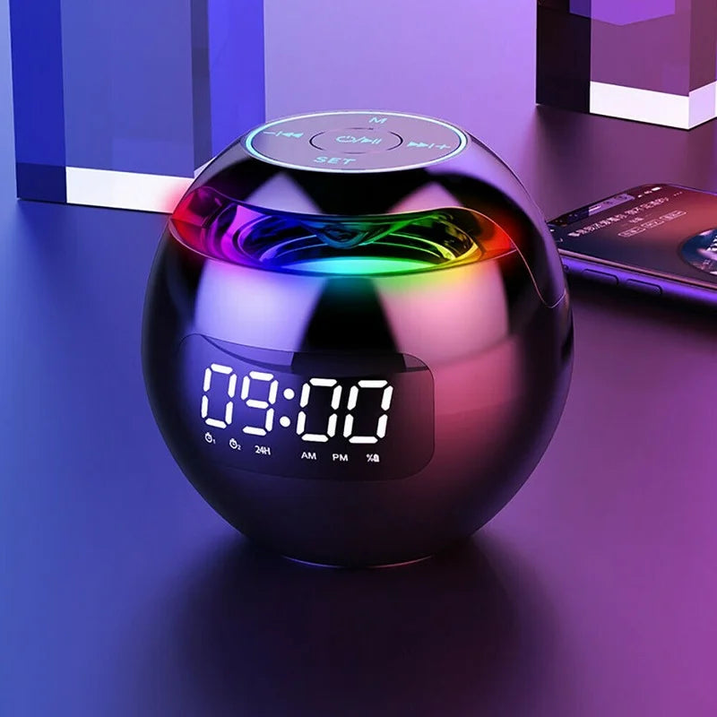 GlowBeep Multifunctional Alarm Clock Speaker