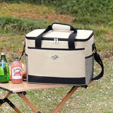 Insulated Cooler Bag – Oxford Fabric, Shoulder Strap & Mesh Pocket