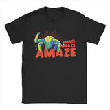 T Shirt Graphic Funny Space Design Project Rocky Casual Tee