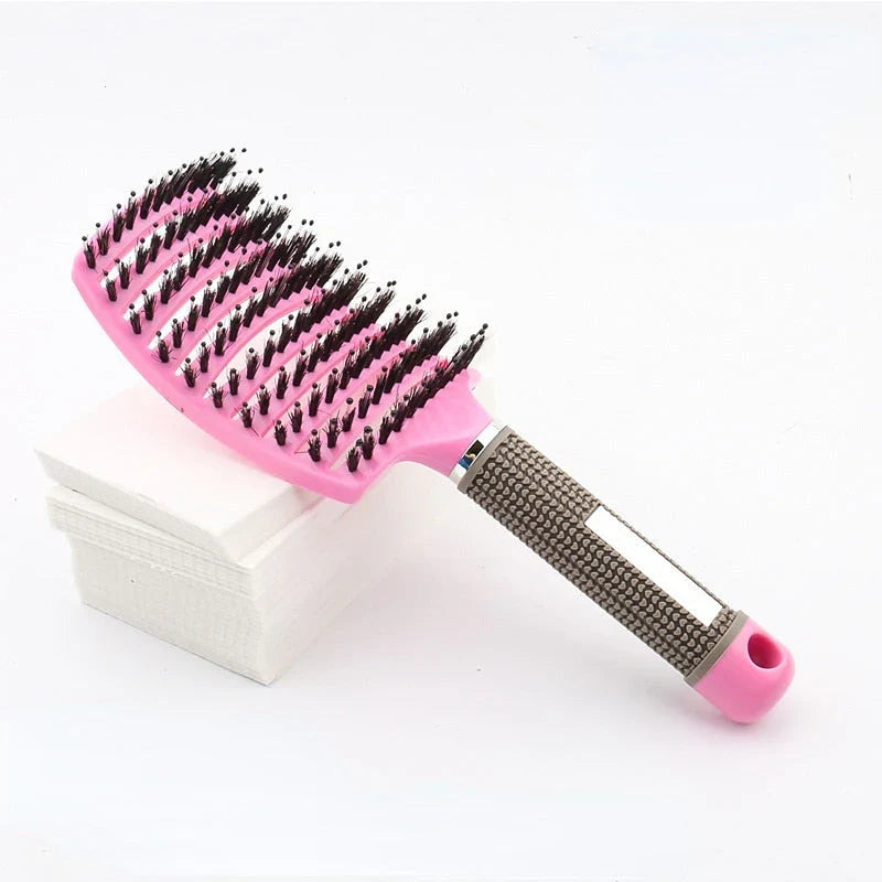 Entwirr-Haarbürste für Glattes, Knotenfreies Haar – Ideal für Nasses & Trockenes Haar | Professionelle Haarpflege