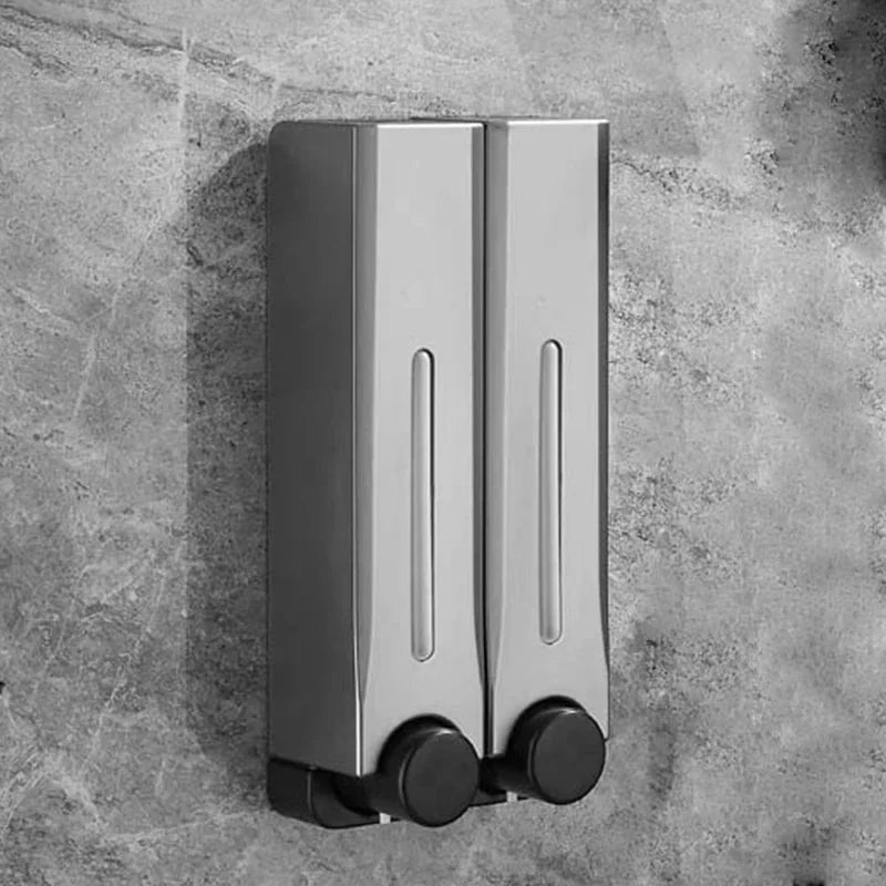 Wall-Mounted Soap Dispenser – 500ml Chambers, Magnetic Lid & 1/2/3-Chamber