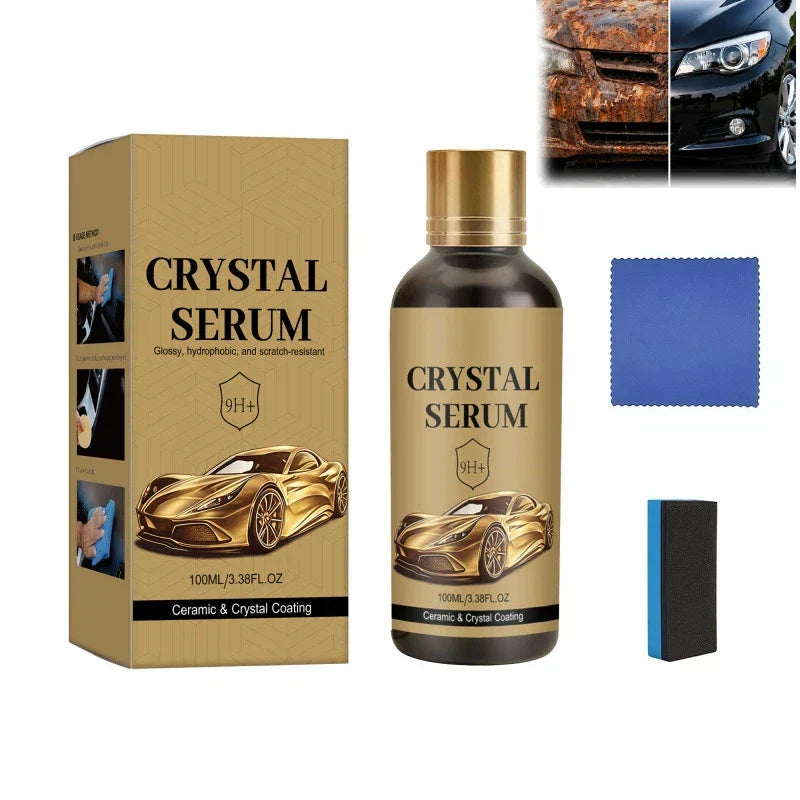 Car Graphene Ceramic Coating Serum – 100ml 9H+, Hydrophobic & UV Protection