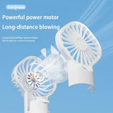 Handheld Misting Fan – 4 Speeds, USB Rechargeable & Water Spray