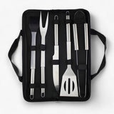 Optimized Product Title: **Edelstahl Grillbesteck Set mit Tragetasche – 3-teilig & 5-teilig – Hochwertiges BBQ Zubehör für Grillliebhaber** 

This title includes relevant keywords for better visibility while highlighting the product's features and appeal.