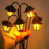 Enhanced Product Title: "Retro Solar-Gartenlaterne mit 6 LED-Leuchten – Energieeffiziente Außenbeleuchtung für Garten, Terrasse und Balkon" 

This title includes relevant keywords while providing additional details about the product's features and intende