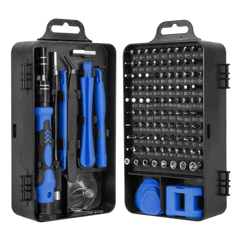 115-in-1 Precision Screwdriver Set with Magnetic Repair Tools - ProFix
