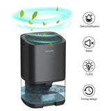 1000ml Portable 2-in-1 Dehumidifier with Air Filter & Night Light - Aveline