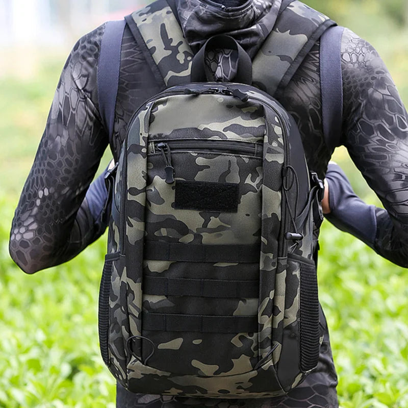 Waterproof Tactical Backpack – 20L, MOLLE System & Durable Nylon