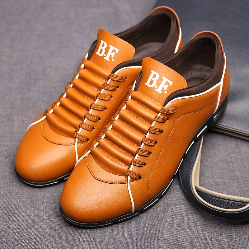 Cees casual sneakers in caramel