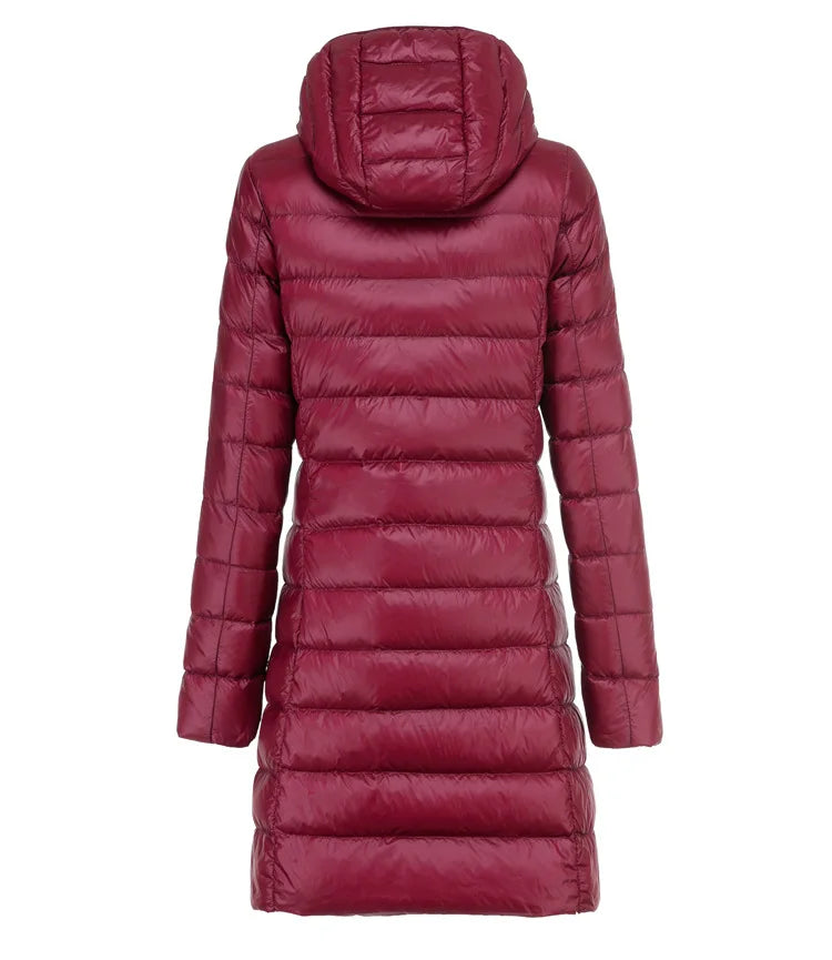 Enhanced Product Title: **Sarah™ - Ultraleichte Lange Jacke für Damen | Atmungsaktive, Wasserabweisende Outdoor-Jacke in Trendfarben** 

This title includes relevant keywords and details that can improve visibility and attract potential customers.