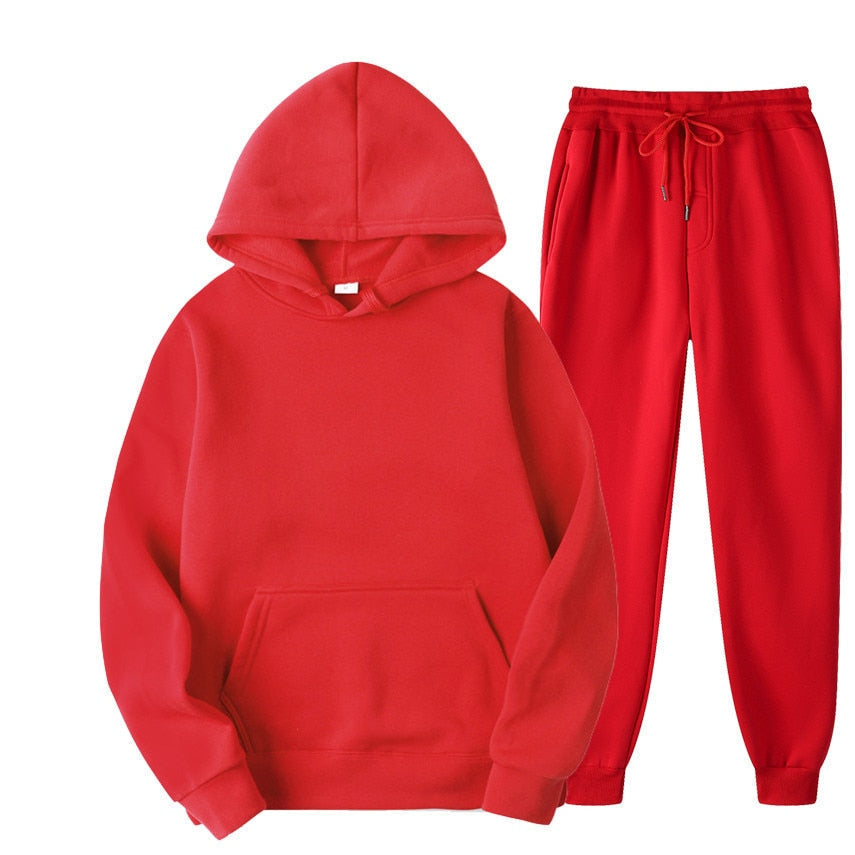 Senn Jogger Set - Red