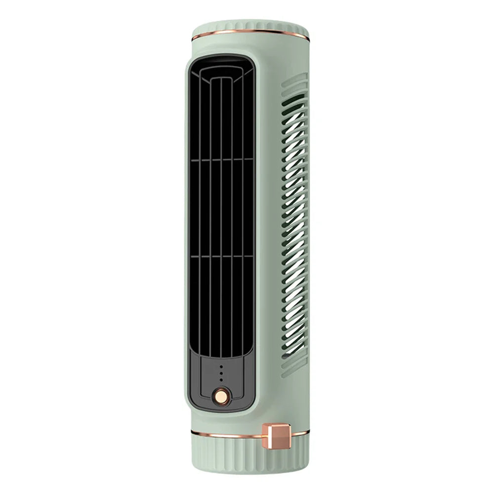 USB Tower Desk Fan – 3 Speed Settings, Quiet Motor & Compact 32.8cm Design