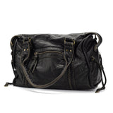 Enhanced Product Title: "Vintage-Waschung PU-Leder Handtasche in Schwarz – Stilvolle Damen-Tasche für Alltag und Abend"

This optimized title includes relevant keywords while maintaining clarity and appeal for potential buyers.