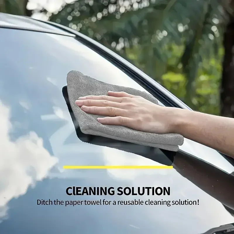 Microfiber Cleaning Cloths – 5-Pack, Streak-Free, Absorbent & Scratch-Free