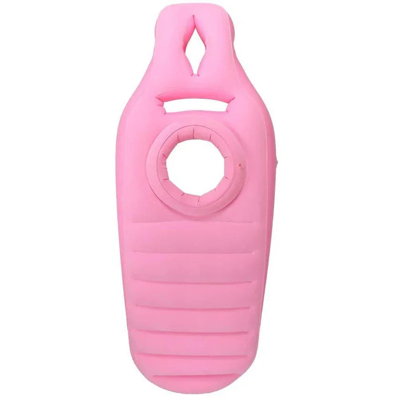 Inflatable Pregnancy Pillow – Belly & Back Support, 170×65cm & Foldable