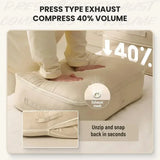 Bedding Storage Bag – Compression Valve, 40% Space-Saving & L/XL Sizes