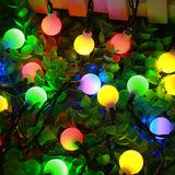 Solar String Lights – Outdoor Weatherproof, Warm White & Multicolor, 5–22m