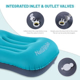 Inflatable Camping Pillow – Ultralight, Ergonomic Neck Support & Packable