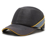 BowLift | Red Safety Bump Cap - Helmet with hard ABS inner core for head protection at home, work, and factory