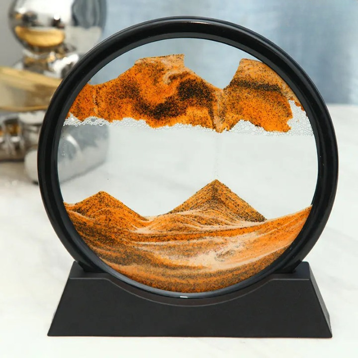 3D Sandbild Glass Art - Unique Sand Picture for Home Decor & Gifts