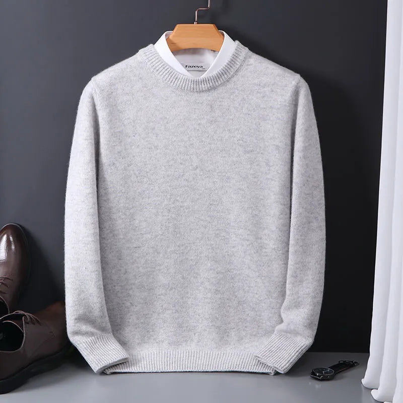 Stylish Cashmere Men's Sweater – Theo