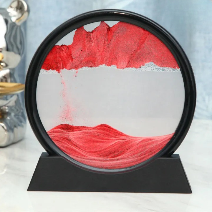 3D Sandbild Glass Art - Unique Sand Picture for Home Decor & Gifts
